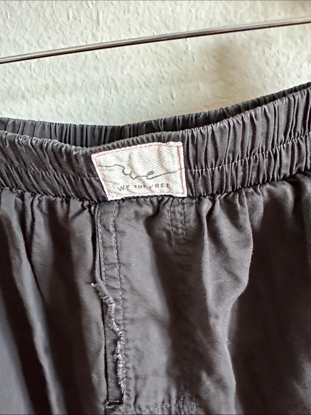 Free People Intimately Day to Day Boxer Shorts Washed Black - Picture 7 of 9